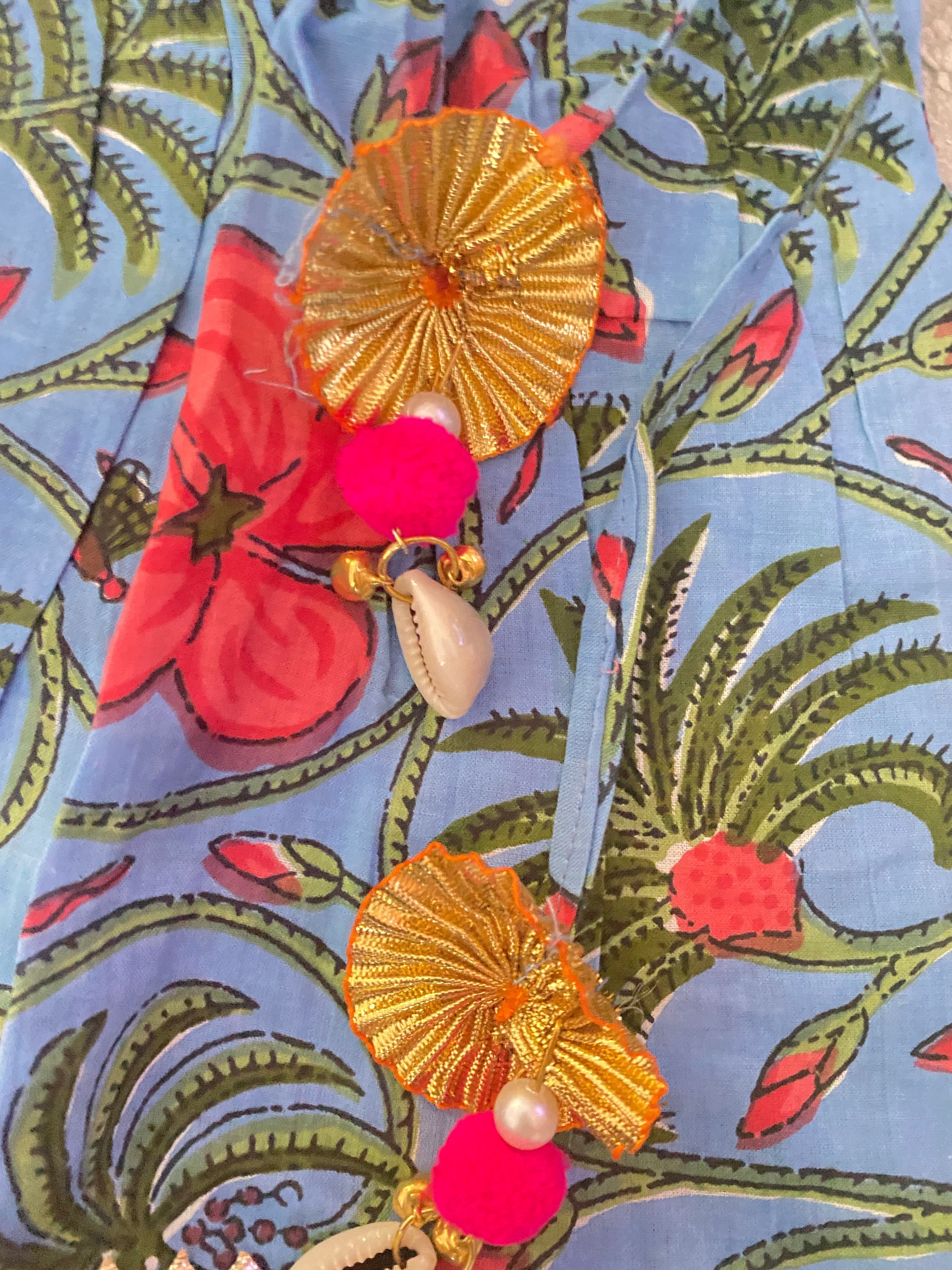 Kapasii - Jasmine blue sharara set