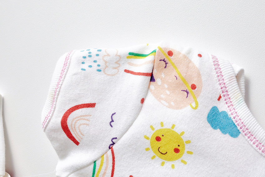 Rainbow - 5 Piece Organic New Born Set
