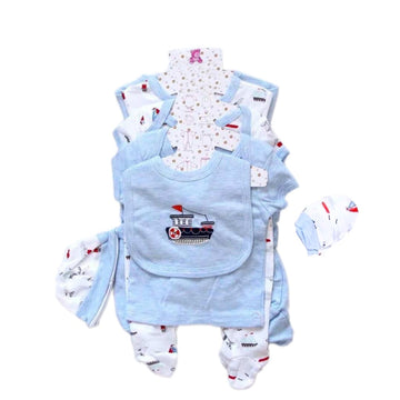 Pepe the Sailorman - 8pc Organic Newborn Baby Set