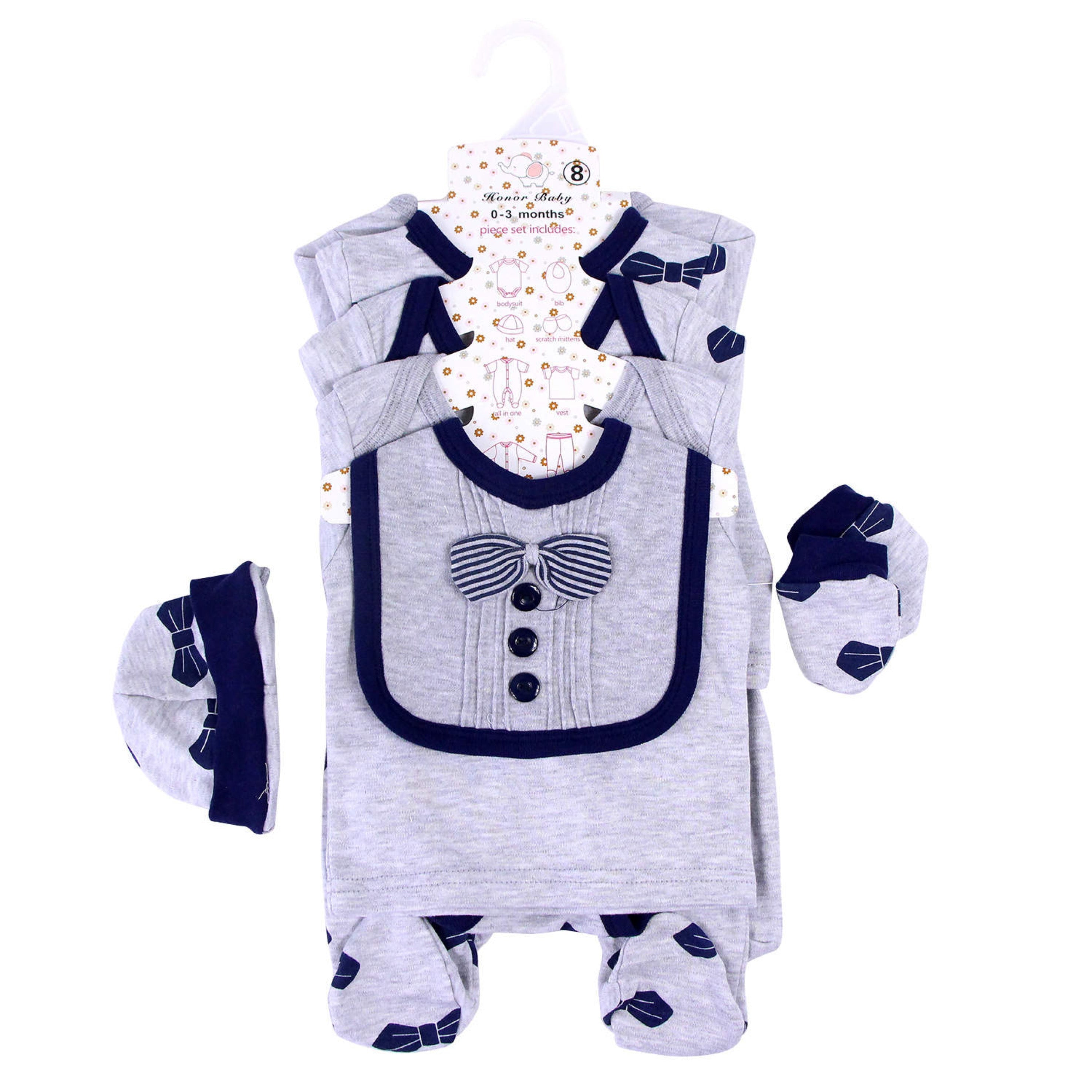 Little Man 8 pc organic new born set