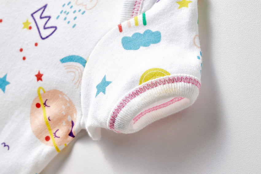 Rainbow - 5 Piece Organic New Born Set