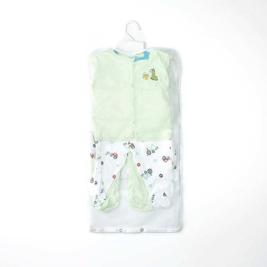 Retro  -  8 Piece Organic New Born Set