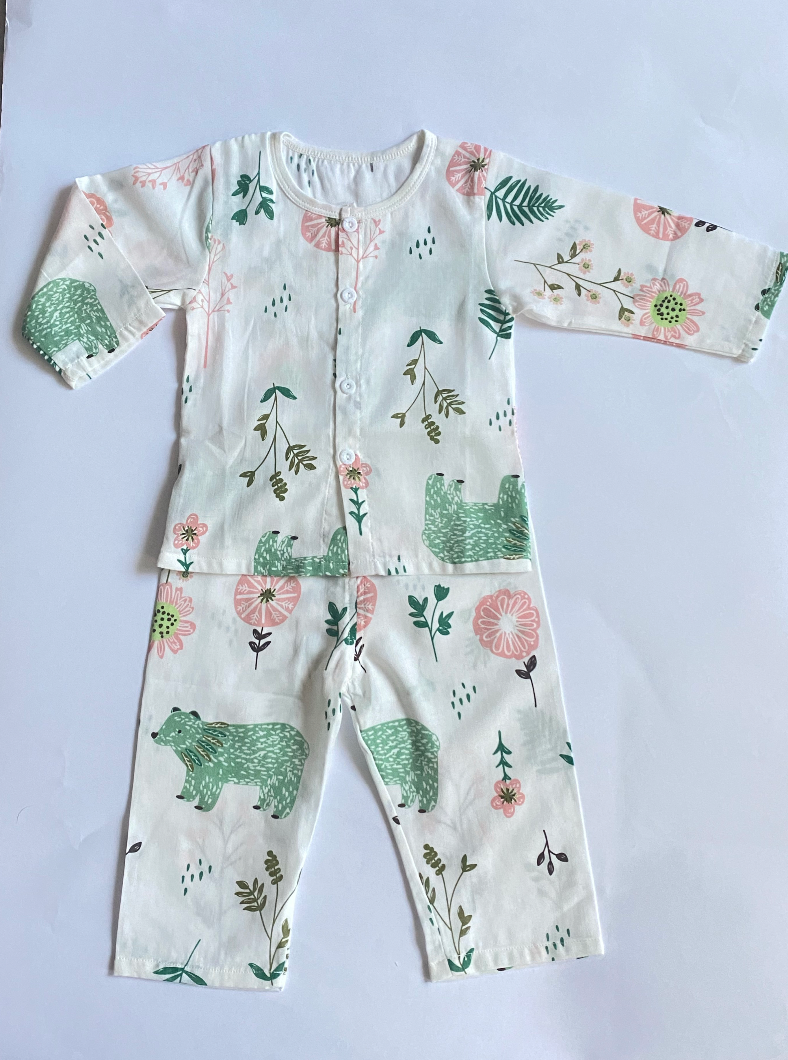 Pooh the Bear Muslin Play Suit