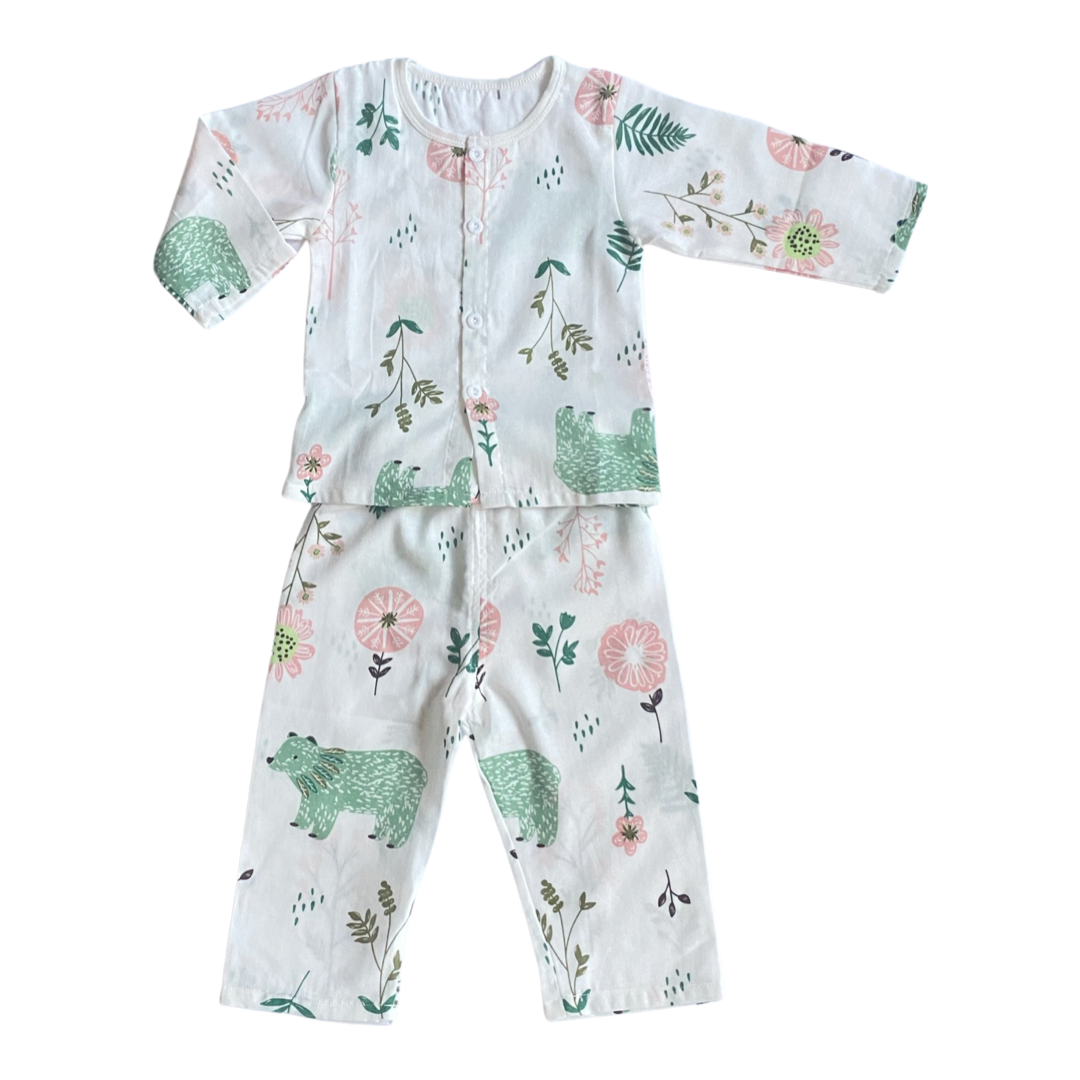 Pooh the Bear Muslin Play Suit
