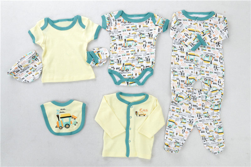 Choo Choo - 8pc Organic Newborn Baby Set