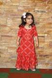 Tara Rose lehenga kurta set
