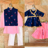 Twinning Set - Royal Pink and Blue