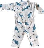 Super Shark Muslin Play Suit