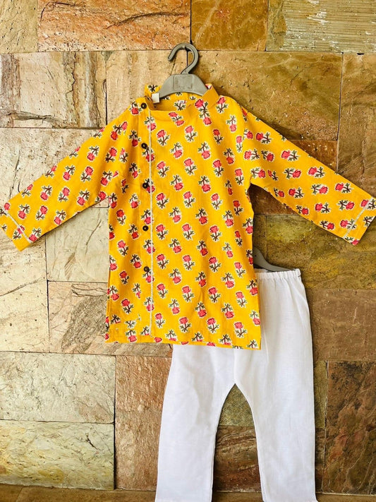 Umang Yellow Kurta pajama set