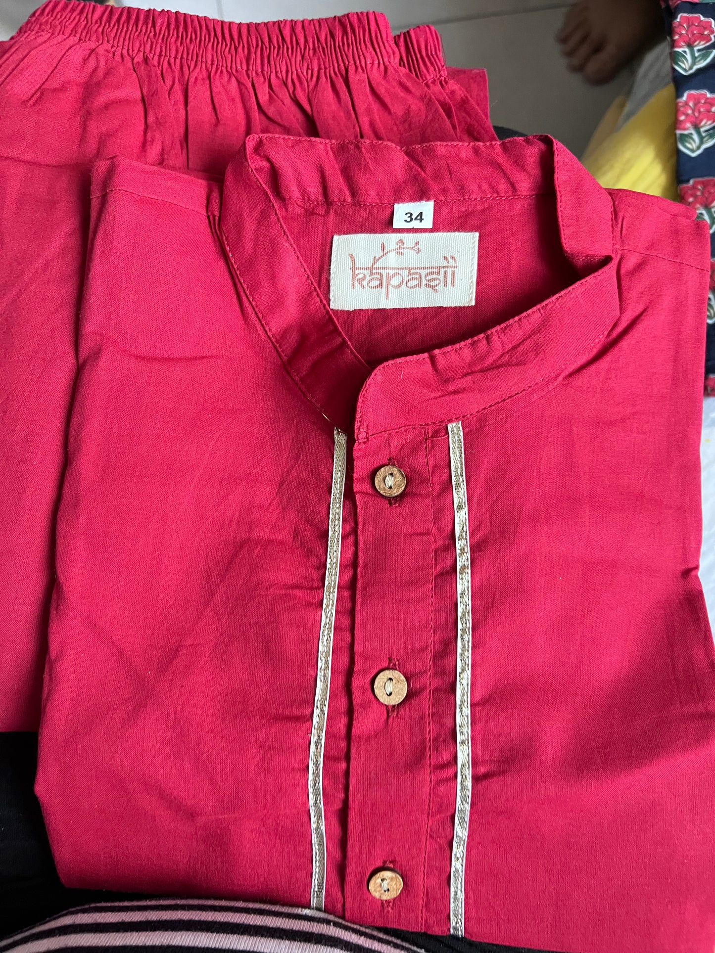 Mystic kurta pajama jacket set (Kapasii Premium)