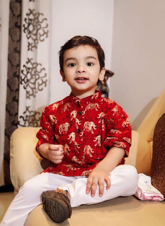 New born kurta pajama for boys (0-6 months)