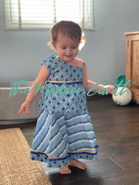 Koala grey - princess ethnic wear