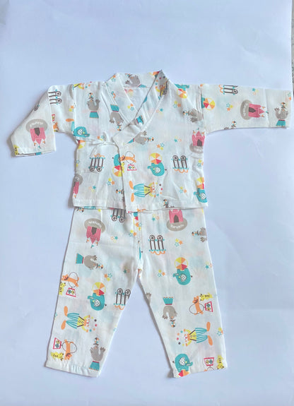 Pingu the Penguin Muslin playsuit