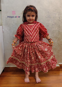 Zilmil grand maroon lehenga set (Kapasii Premium)