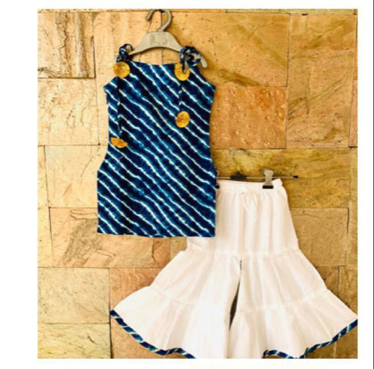 Mom Samudra set - Blue