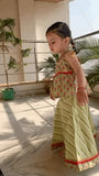 Fern green - princess ethnic wear