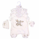 Mr Bean- 8pc Organic Newborn Baby Set