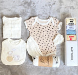 Bubbles - 5pc Organic Newborn Baby Set