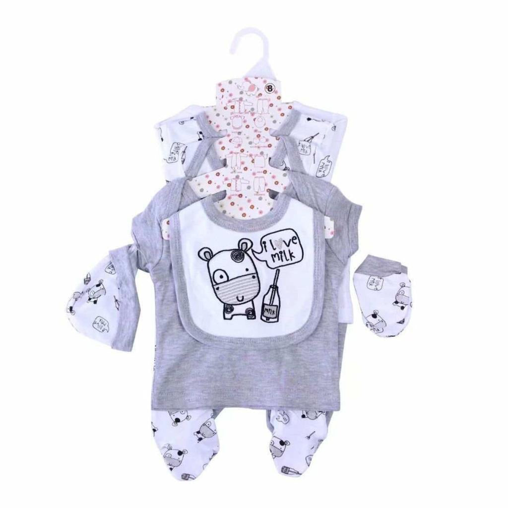 Milkman - 8pc Organic Newborn Baby Set